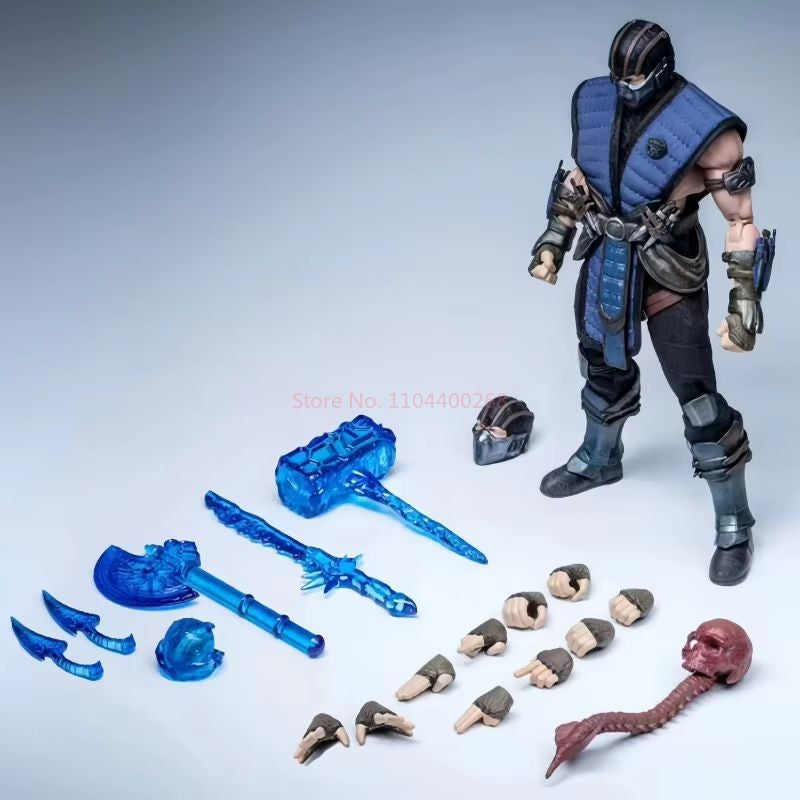 New Arrival Selling Noob Saibot 1/12 Model Toy Collection Jm Toy Mortal Kombat Movie Bi-Han Sub-Zero Action Figure Birthday Gift