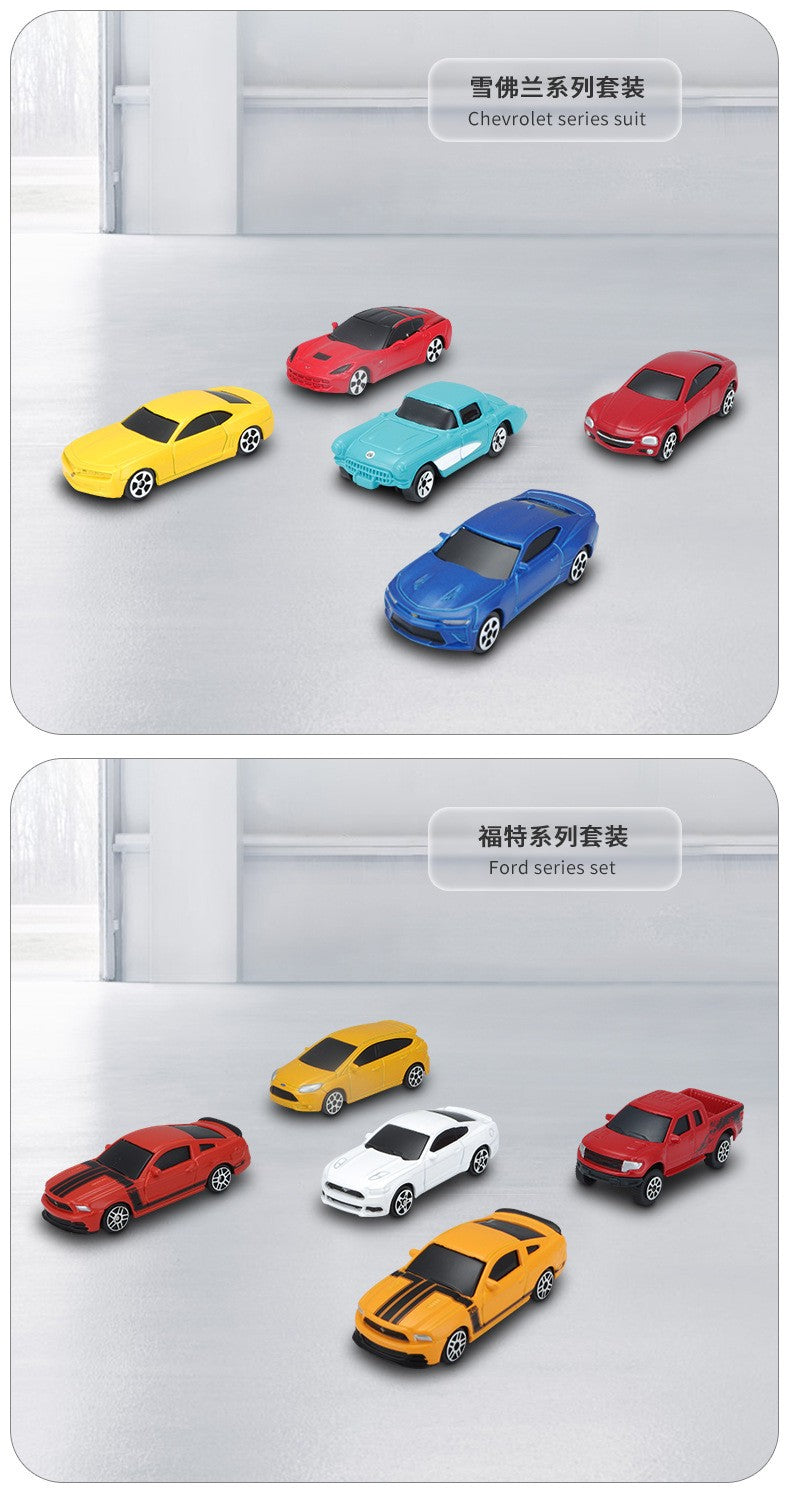 Maisto 1:64 Modelo em Liga de Montagem de Carro de Metal Brinquedo de Coleção Decoração de Carro Conjunto de Carrinhos de Brinquedo para Meninos Presente Atacado