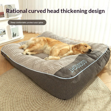 Cama Para Cães E Gatos No Inverno Tapete Grande Para Cães Ninho Quente Para Animais De Estimação Canil Para Filhotes De Porte Pequeno Médio E Grande Colchão Para Dormir Tamanho Grande