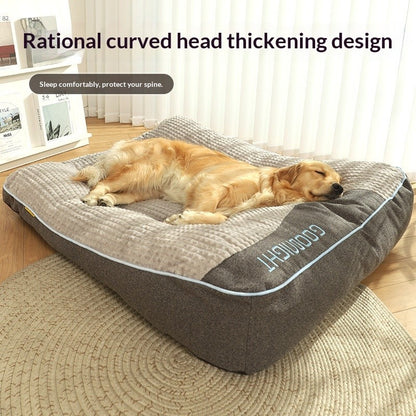 Cama Para Cães E Gatos No Inverno Tapete Grande Para Cães Ninho Quente Para Animais De Estimação Canil Para Filhotes De Porte Pequeno Médio E Grande Colchão Para Dormir Tamanho Grande