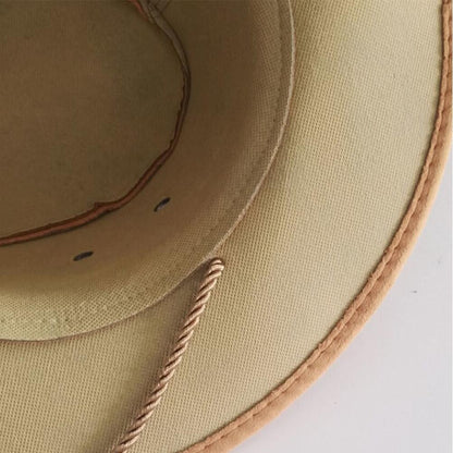 Color Men Western Cowboy Hat Big-edge Gentleman Cowgirl Jazz Gifts West Cowboy Hat For Men Color Mongolian Caps