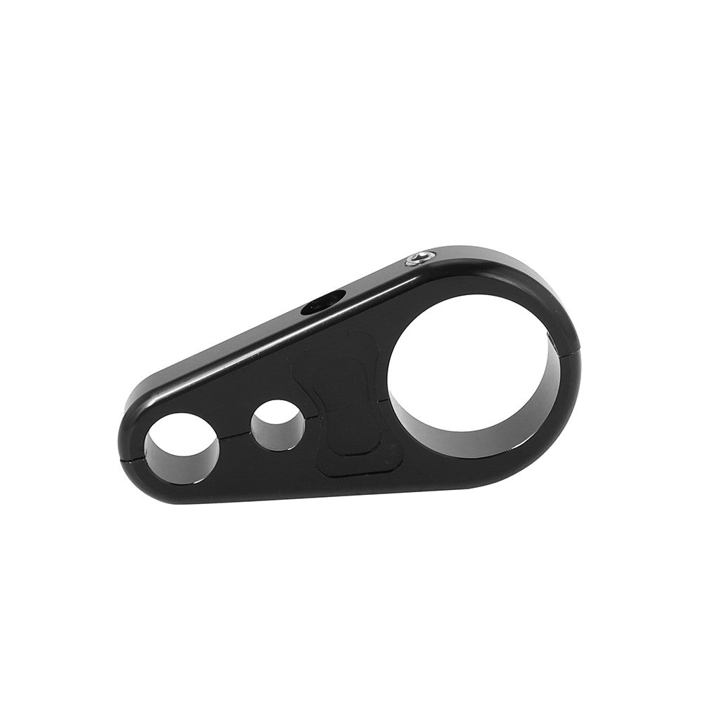 Para Harley Dyna Sportster XL Cafe Racer 1" 25mm Suporte de Guiador de Motocicleta Cabo de Embreagem Braçadeira de Freio Clipes Fixos