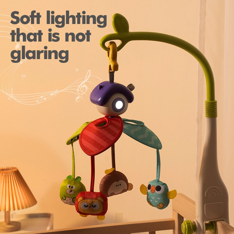 Hanging Bell Baby Stroller Bed Clip Safety Seat Hand Bell Pendant Colorful Multifunctional Soft Toys Stroller Mobile 0-12 Gift