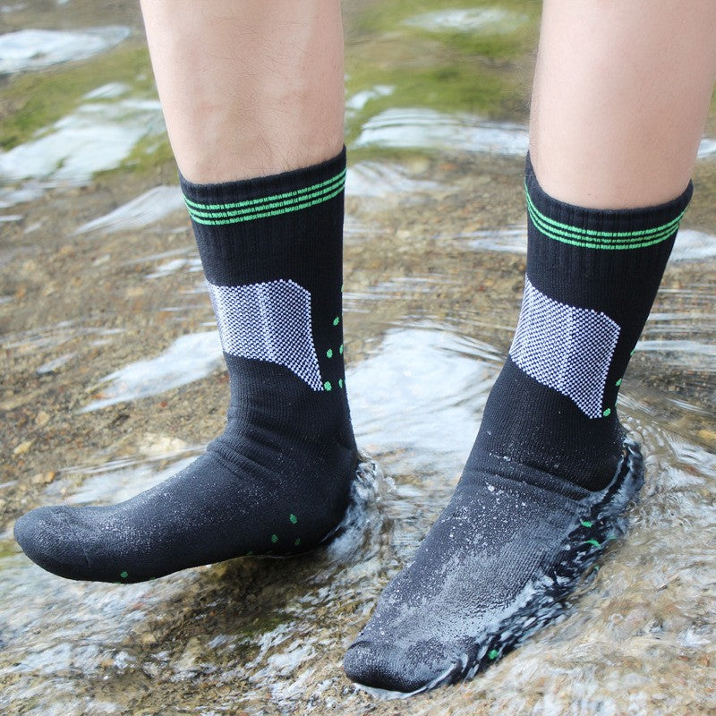 Socks Waterproof Breathable Outdoor Waterproof Hiking Wading Camping Winter Skiing Sock Riding Snow Warm Waterproof Socks