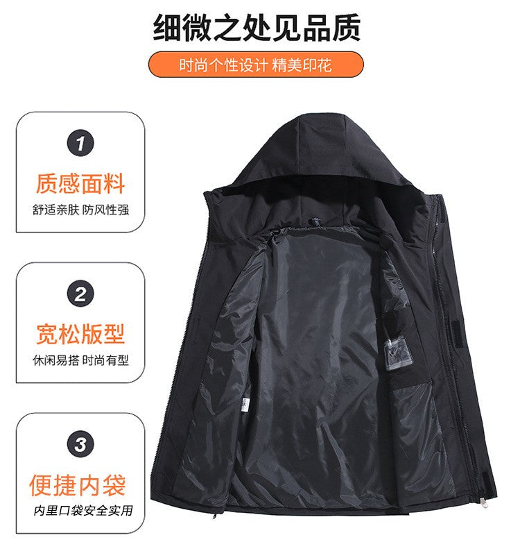 Big Size 12XL Bomber Jacket Men Hooded Zipper Windbreaker Male Fishing Waterproof Windproof Windshield Outerwear Large Plus Fat