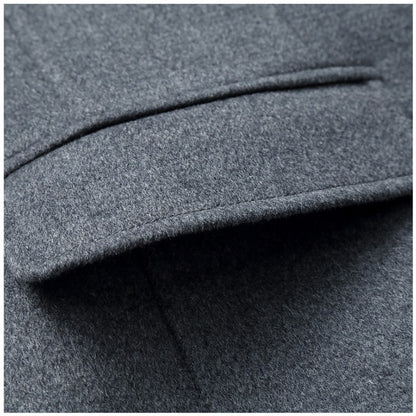 Coats for Men,Wool content 54%,A Long Jacket Below The Knee,Men's Overcoat,Men's Coat Windbreaker,Men Coats, Long Overcoat Men