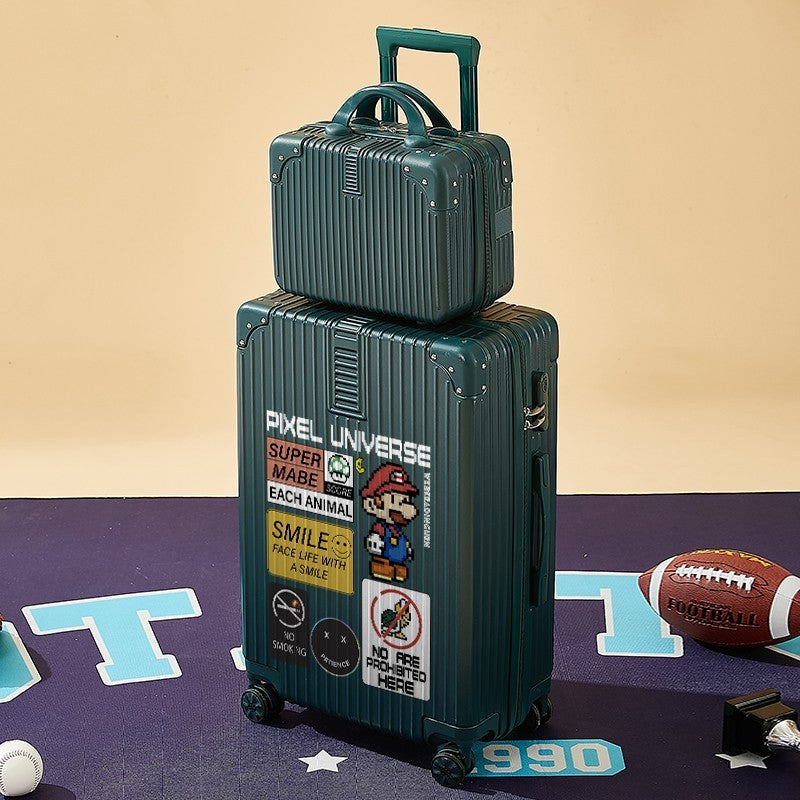 2025 New Large-capacity Suitcase 20/22/24/26/28-inch Cart Box Travel Boarding Case Portable Trolley Suitcase Roller Suitcase