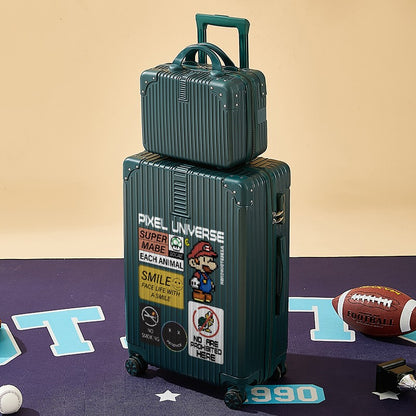 2025 New Large-capacity Suitcase 20/22/24/26/28-inch Cart Box Travel Boarding Case Portable Trolley Suitcase Roller Suitcase