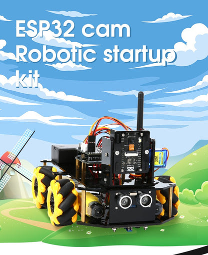 ESP32 Smart Robot Car Kit Carro de Controle Remoto para Projeto de Programação Arduino Kit de Codificação Científica de Educação STEM