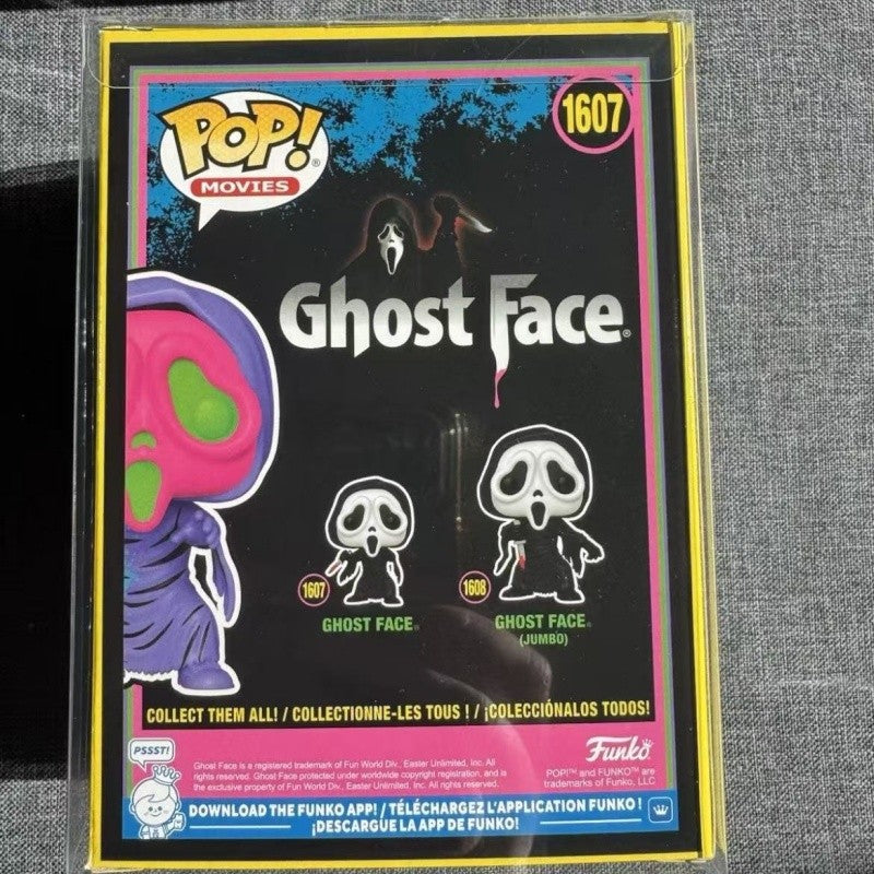 Funko Pop Scream Ghost Face Genuine Action Doll Model Killer Ghost Face (Bloody) Vinyl Dolls Limited Edition Collect Toys Gift