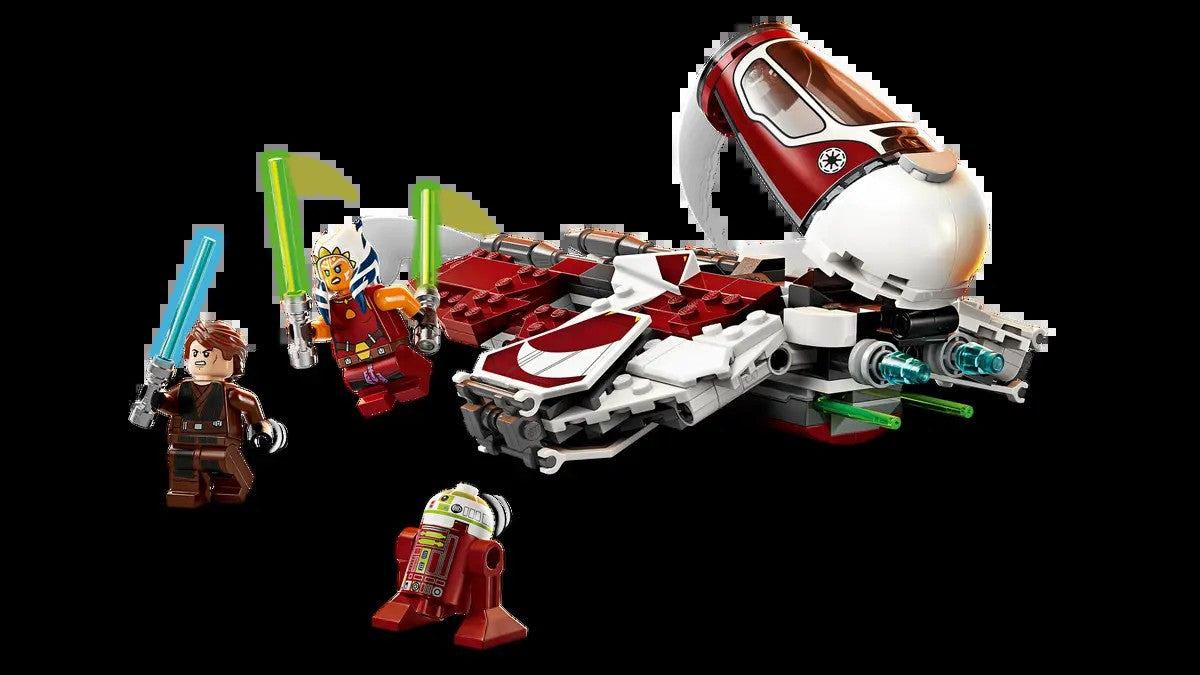 LEGO Star Wars 75401 Interceptador Jedi de Ahsoka, Brinquedo de Blocos de Montar para Crianças, Presente