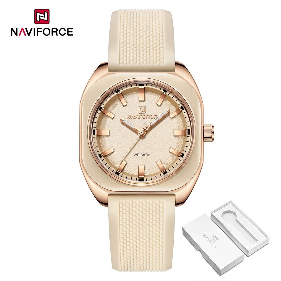 NAVIFORCE Elegant Watch For Women Fashion Quartz Wristwatch Woman Watches Ladies Festival Valentine's Day Gift Clock Reloj Mujer