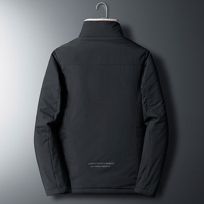 Men 2025 Winter Windproof Warm Thick Fleece Jacket Men Fashion Casual Coat Men Autumn Brand Outwear Outdoor Classic Jacket Men