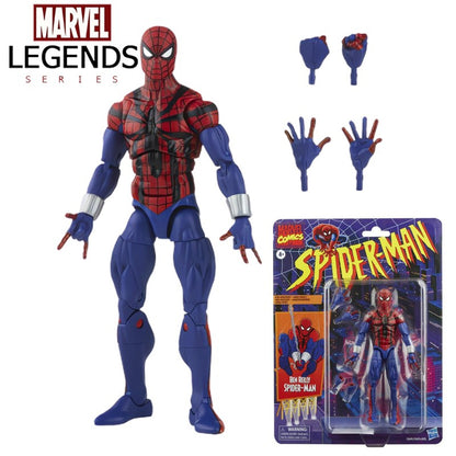 ML Legends Homem-Aranha Ben Reilly Bonecos de Ação 15 cm Bonecos do Homem-Aranha Estátua Modelo Boneca Enfeites Colecionáveis Presentes