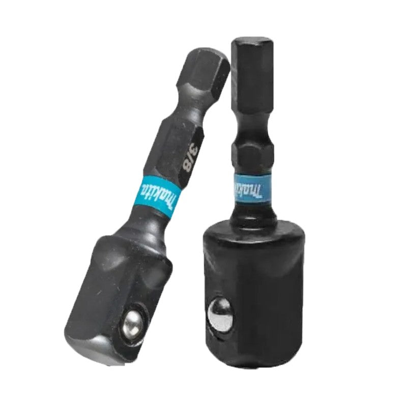Adaptador de Soquete Makita E-08850 Impact Black 1/2" X 50MM Haste Hexagonal de 1/4" Acessórios para Ferramentas de Impacto de Alto Torque