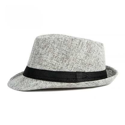 Chapéu de Lã para Casamento Primavera Verão para Homens de Meia-Idade, Casal, Moda Outono Inverno, Festa Xadrez, Design de Luxo, Chapéu Jazz Fedora para Mulheres