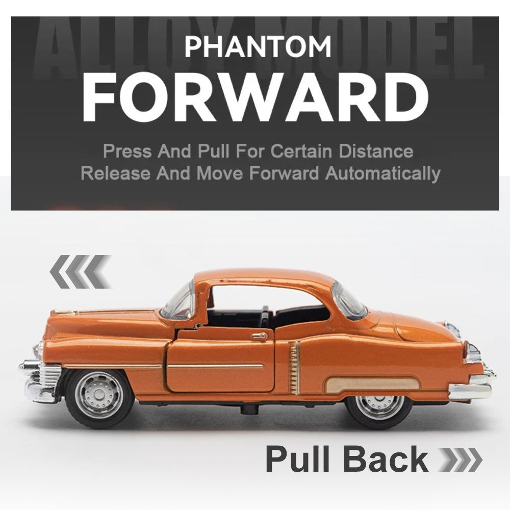 1:32 Alloy Diecast Mustang GT Classic Vintage Car Model Pull Back Car Miniature Vehicle Replica For Collection Gift for Kid