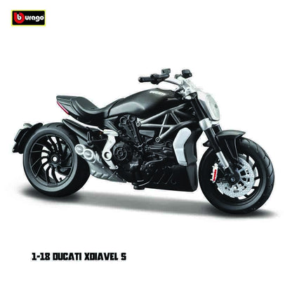 Bburago 1:18 simulation alloy motorcycle Honda Africa Twin Adventure authorized  model toy car gift collection