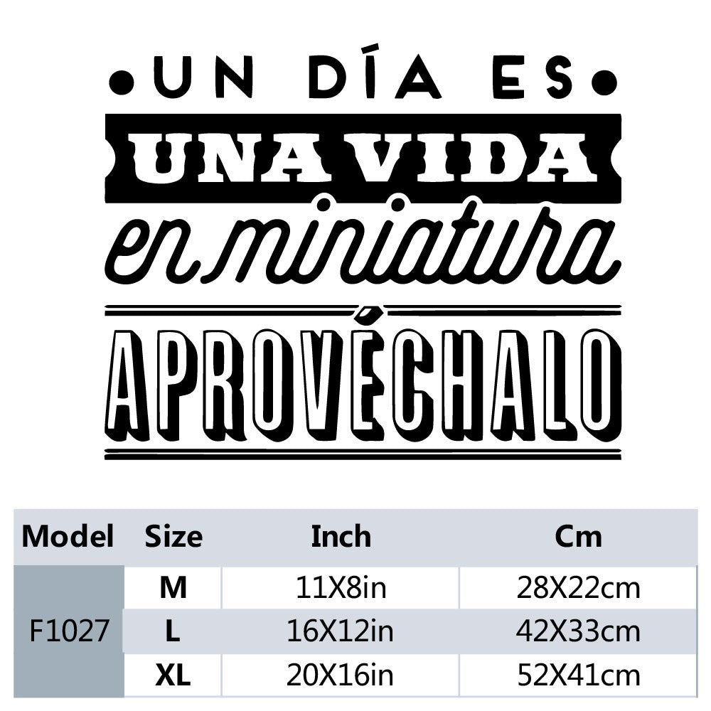 1 pc new Spanish sentence Wall Sticker Removable Wall Stickers Diy Wallpaper For Baby's Rooms Removable Decor Wall Decals