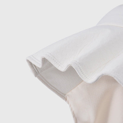 New Neck Protection Shawl Beach Cap Breathable Wide Brim Bucket Hat Bow Anti-UV Fisherman Hat Women