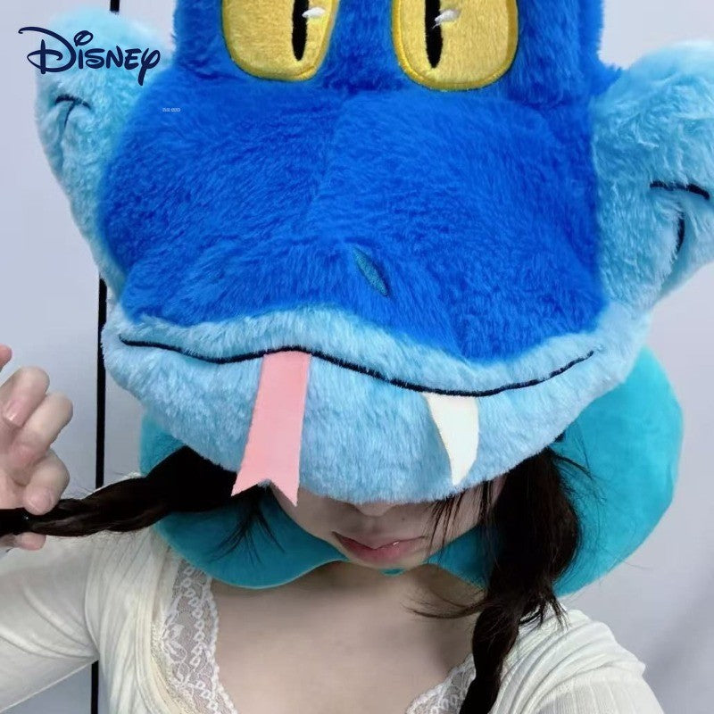 Disney Zootopia 2 Kawaigari Chapéu de Pelúcia de Cobra Desenho Animado Anime Chapéu Fofo Almofada em U Travesseiro Quente de Inverno Para Escritório Presente para Meninas