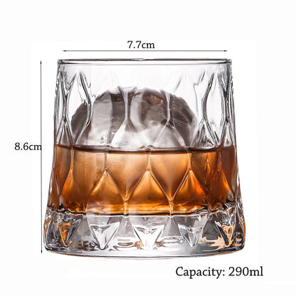 Copos de uísque, Copos de uísque escocês, Copos de uísque estilo "Old Fashioned"/ Presente perfeito para amantes de uísque escocês/ Vidraria elegante para bourbon/rum
