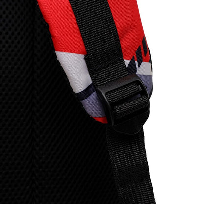 Mochila de lazer de grande capacidade - uma mochila escolar versátil equipada com alças ajustáveis, fecho de zíper e poliéster