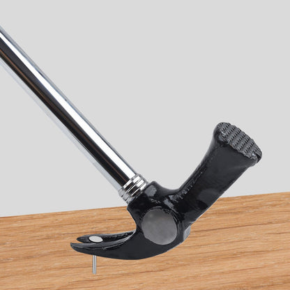 Martelo de Garra Integrado 1 unidade, Martelo de Mão Profissional para Carpintaria e Marcenaria Doméstica, Martelo de Unhas, H Multifuncional Antiderrapante