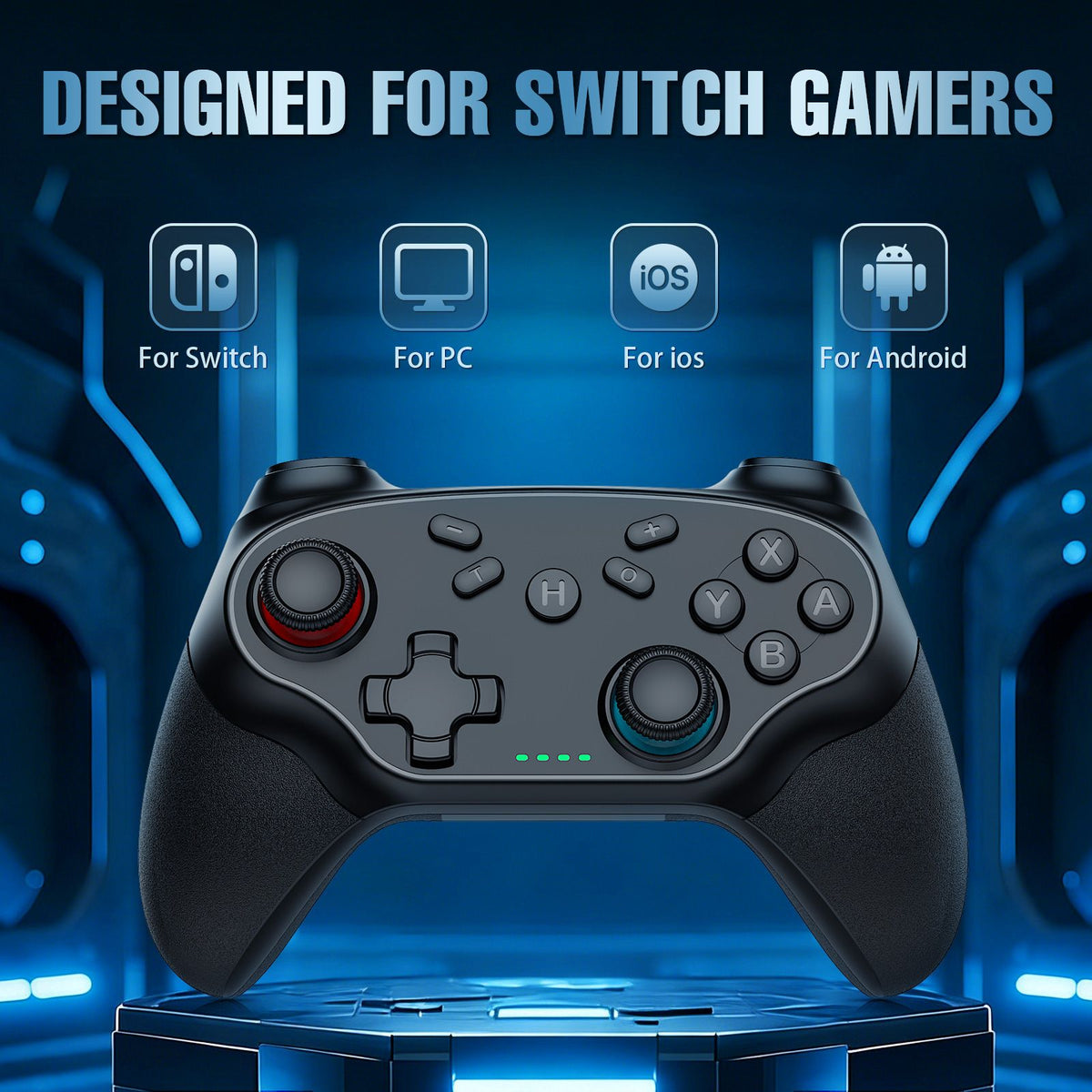 Wireless Controller For Nintendo Switch/Oled/Ios/Android Gamepads Turbo Game Controller Vibration Control Console Remote