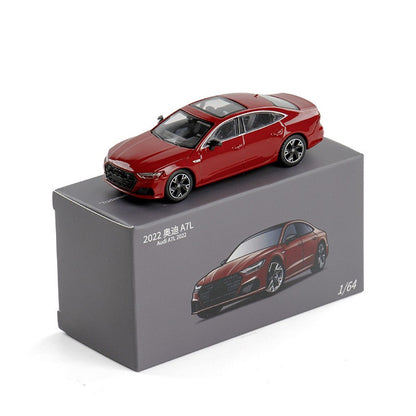 JKM 1:64 A7 2022 Alloy Car Diecasts & Toy Vehicles Car Model Miniature Scale Model Car For Children