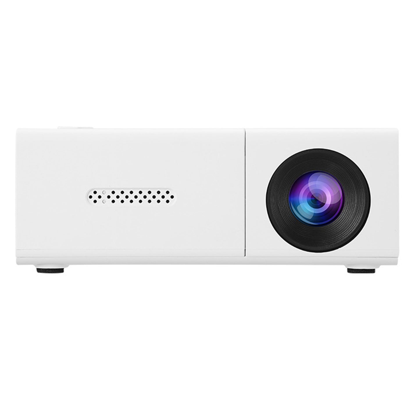 Projetor de Vídeo de Bolso Pico LED 1080P Compatível com HDMI AV Laptop Smartphone Projetor de Vídeo 4K HD para Filmes ao Ar Livre e Acampamento