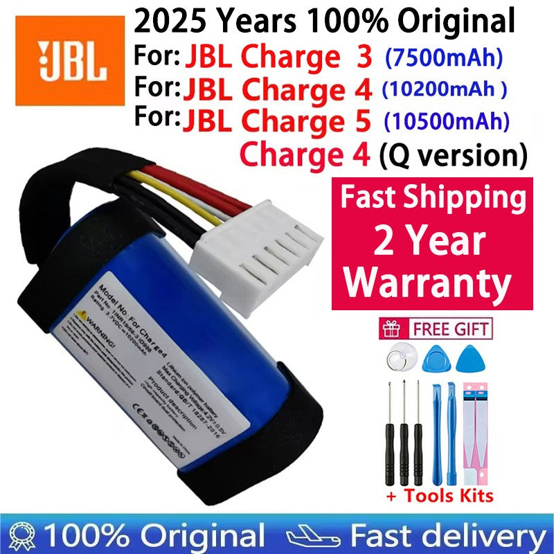 Envio Rápido 2025 Anos 100% Original Substituição Para JBL Charge 3 4 5 Charge3 Charge4 Charge5 Bateria GSP102910A