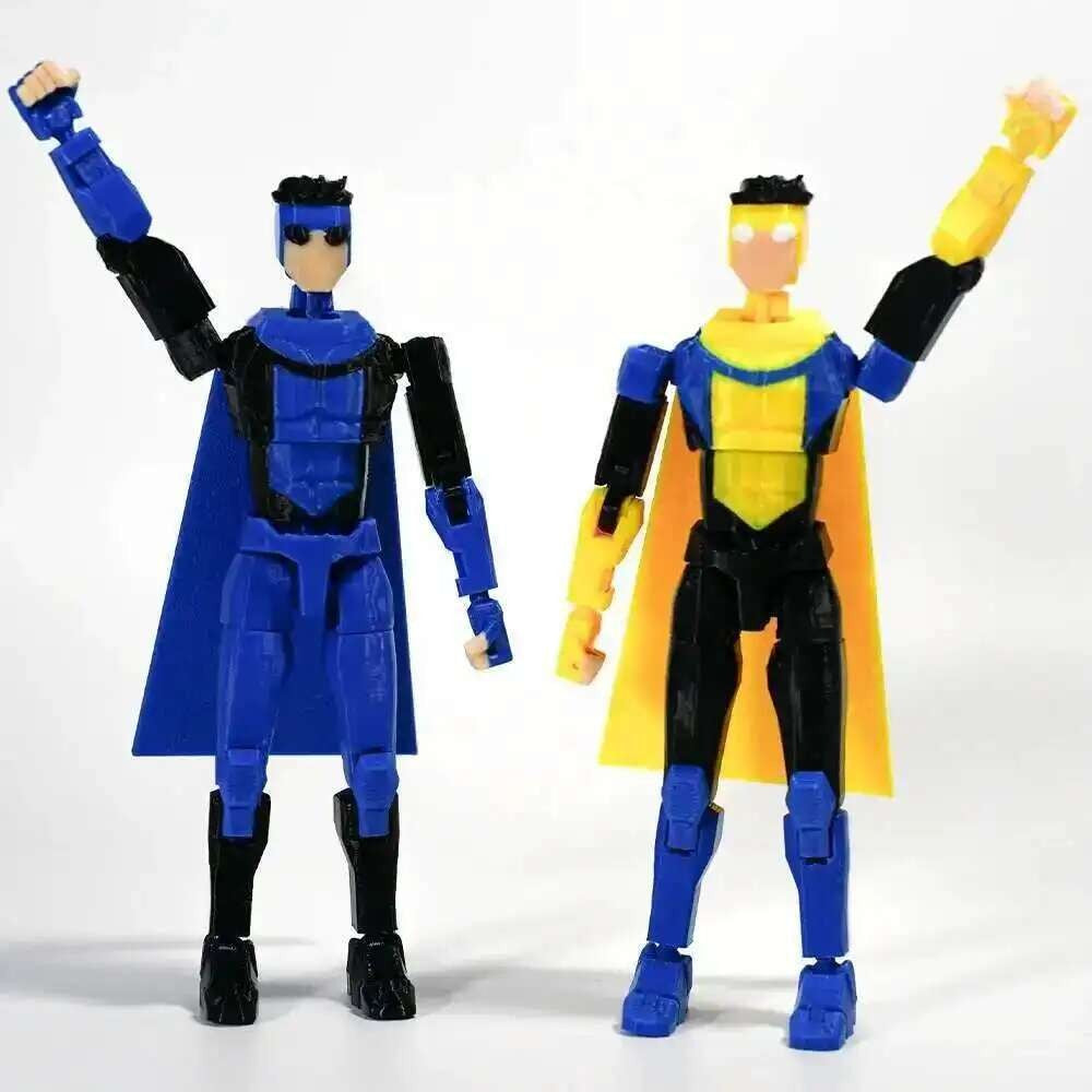 Super-Heróis Impressos em 3D Invencível 2.0 Anime Brinquedos Multiarticulados que Mudam de Forma Bonecos de Ação Modelo de Manequim Enfeites Presentes