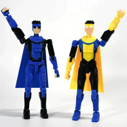 Super-Heróis Impressos em 3D Invencível 2.0 Anime Brinquedos Multiarticulados que Mudam de Forma Bonecos de Ação Modelo de Manequim Enfeites Presentes