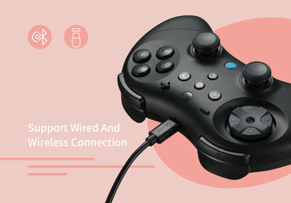 GuliKit NS59 Elves 2 Pro Wireless Gaming Controller with Hall Joystick for Nintendo Switch 1/2/ Android/PC/IOS/Windows Gamepad