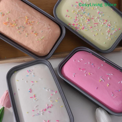 [CL]1Pc Box Cake Toy Slow Rising Squeeze Toy Butter Ice Cream Box Fidget Toy Anti Stress Release Hand Relax Gift[CL]