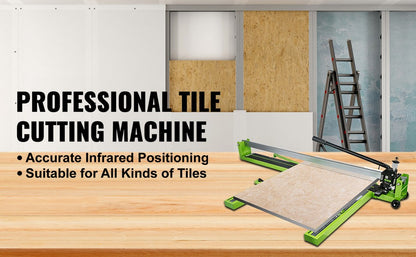 Cortador Manual de Azulejos SucceBuy Posicionamento a Laser Infravermelho Cortador de Chão Faca Ferramenta Manual Profissional para Cortar Porcelanato e Cerâmica