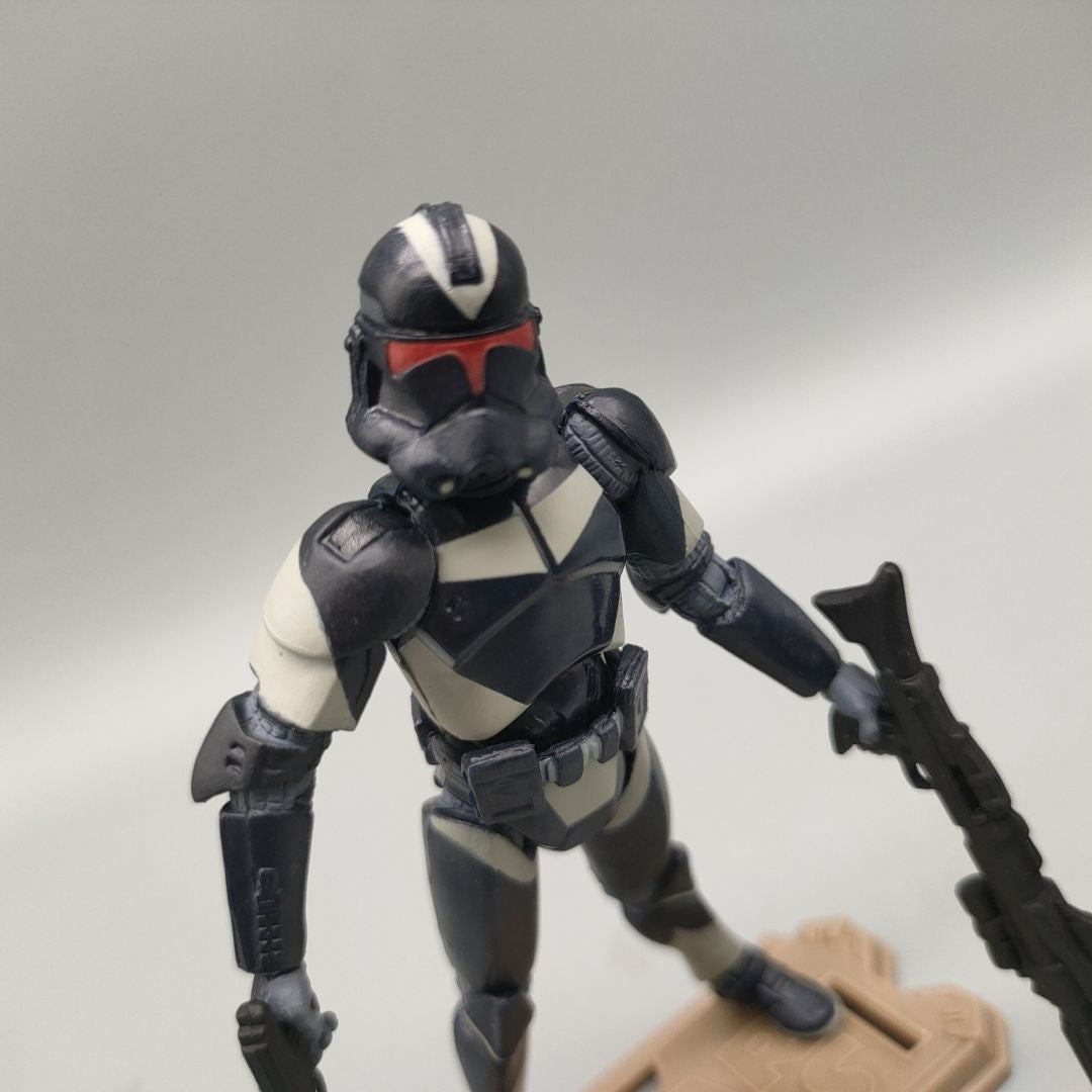 Lote de 3 Bonecos Soltos Star Wars Elite Force 501st 442nd Shadow Utapau Gree Shock Battalion Trooper 3.75" Coleção