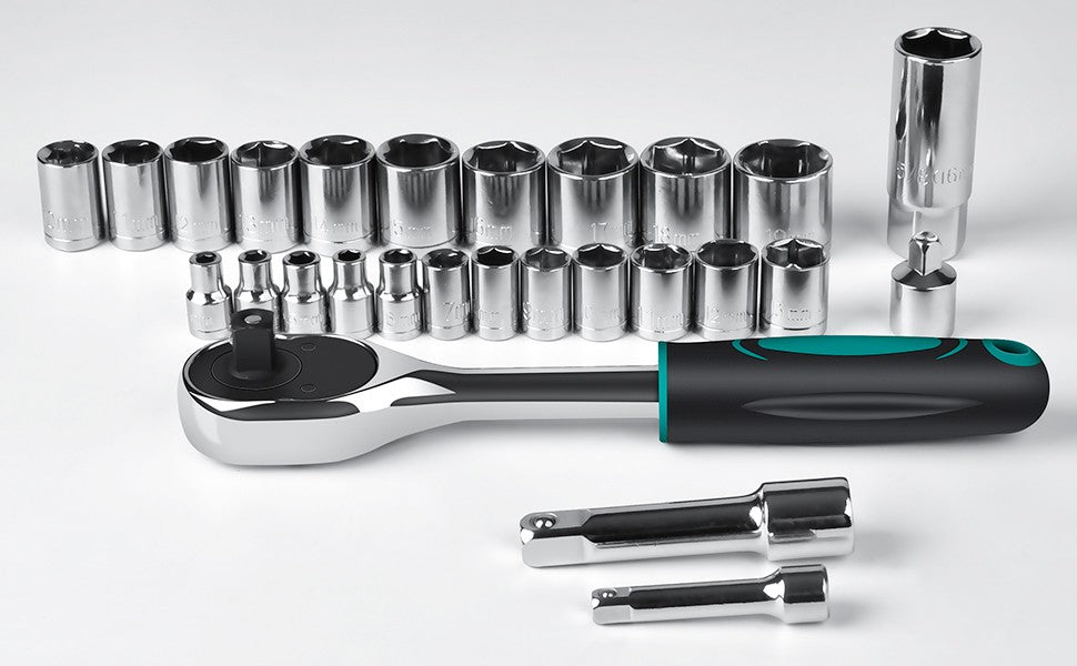 Home Repair Tool Kit - 198 Piece General Home/Auto Repair Tool Set, General Mechanic Tool Set, General Household Tool Kit, Perfe