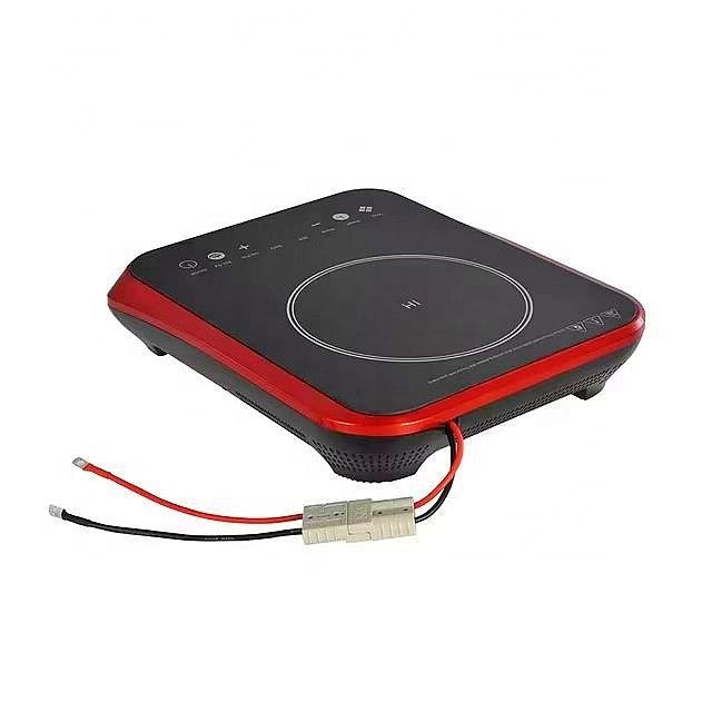 Electric Heaters Touch Button Solar 24 Volt 48v Induction Cooker High Efficiency 12v Cooking Stove for Car Outdoor Home  Camping