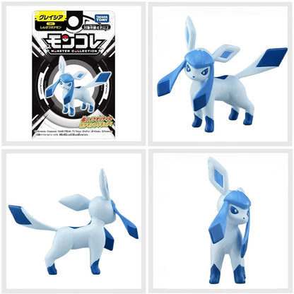 Original TAKARA TOMY Pokemon Figurine Toys Mimikyu Sylveon Lapras Charizard Umbreon Vaporeon Snorlax Model Dolls Birthday Gifts