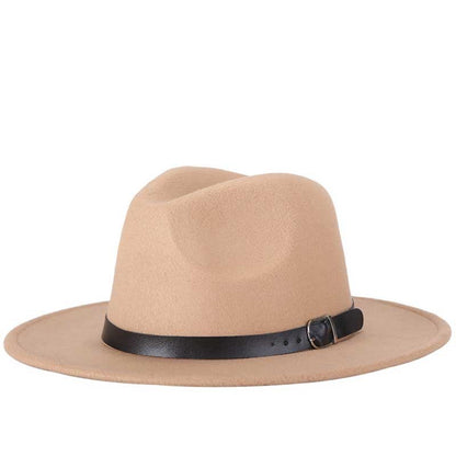 free shipping 2022 new Fashion men fedoras women's fashion jazz hat summer spring black woolen blend cap outdoor casual hat X XL