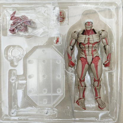 KAIYODO Attack on Titan Figura Revoltech AMAZING YAMAGUCHI Titã Blindado Eren Jaeger Anime Bonecos de Ação Modelo KO Brinquedos Presente