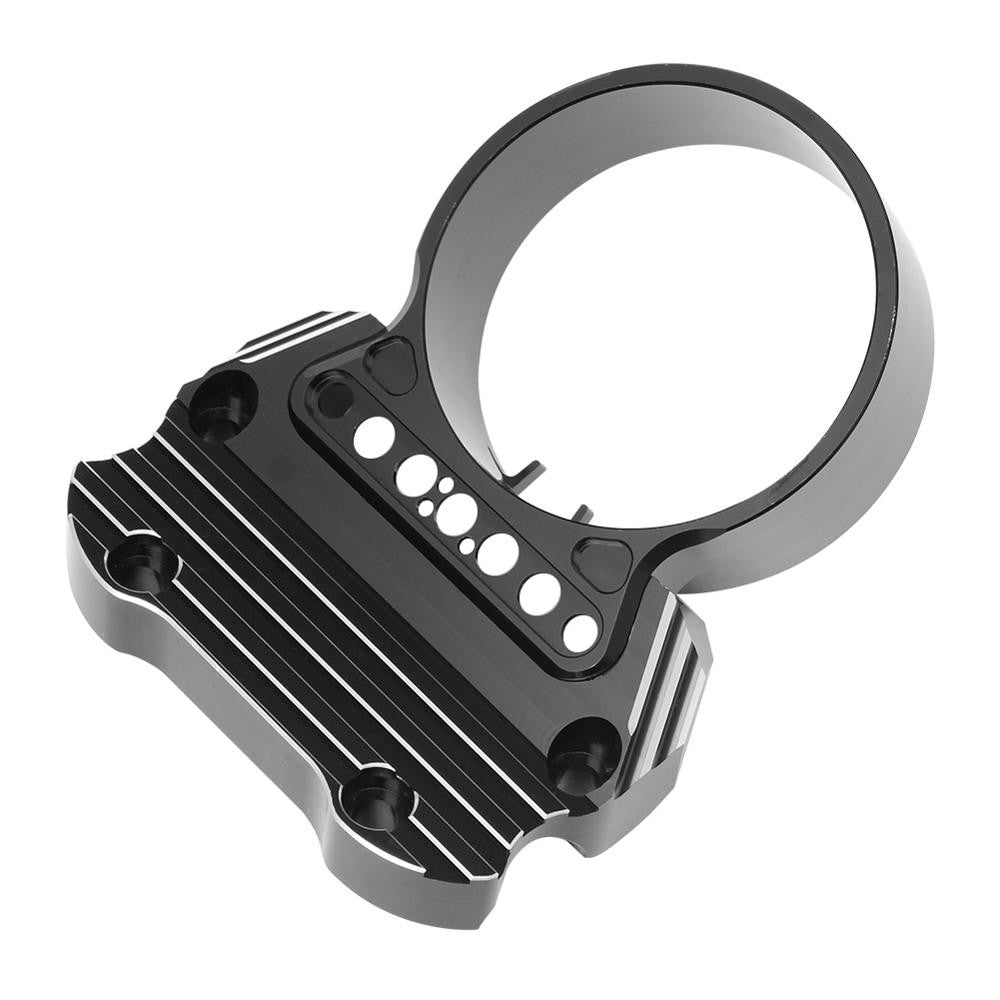 Suporte de Instrumentos de Alumínio CNC Preto para Motocicletas Harley Sportster Iron XL883 Custom Low 1200 48 72