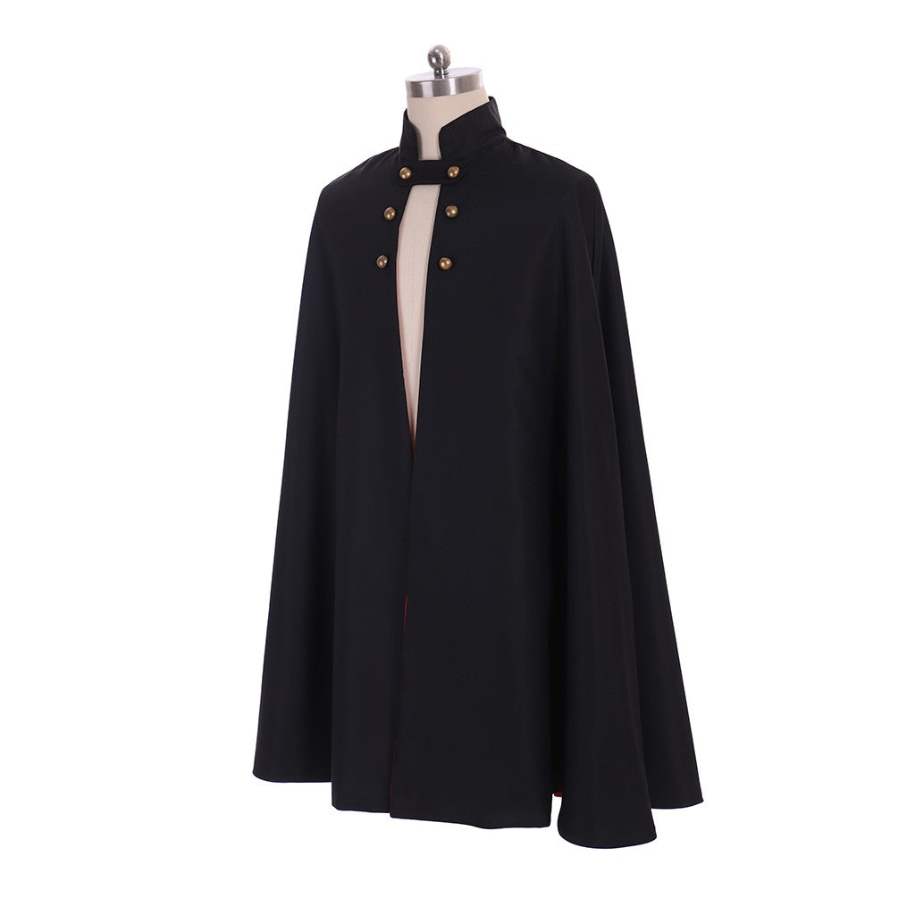 Anime Wirt Cosplay Costume Wirt Black Cloak Wirt Mantle Cape Outfit For Unisex Adult Halloween Carnival Party Outfits