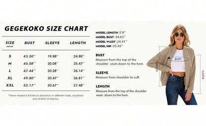 Fisoew women's Quilted Zip Up Jacket Oversized Long Sleeve Party Coat Warm Slim Fit