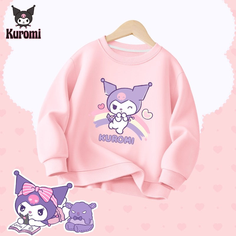 Baby Girl Clothes Set Autumn Kid Kunomi Sweatshirts Pullover Sweet Top & Pants 2pcs Suit Children Fashion Tracksuits Outfits