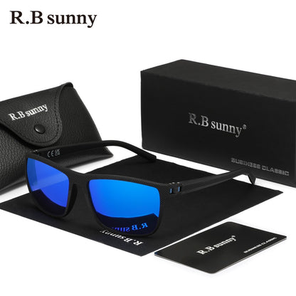 RBsunny Fashion Women‘s Sunglasses New Design Rainbow Mirror Lens Polariz UV400 Glasses Chroma Party High Quality Men Eyewear