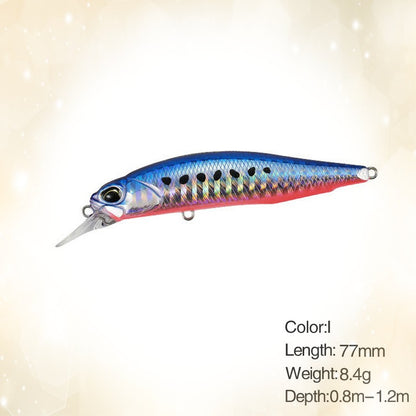 Isca de Pesca Minnow Wobbler Rozante 77SP 77mm 63mm Arremesso Longo Suspenso Isca de Nado Jerkbait Isca Artificial para Culter Alburnus