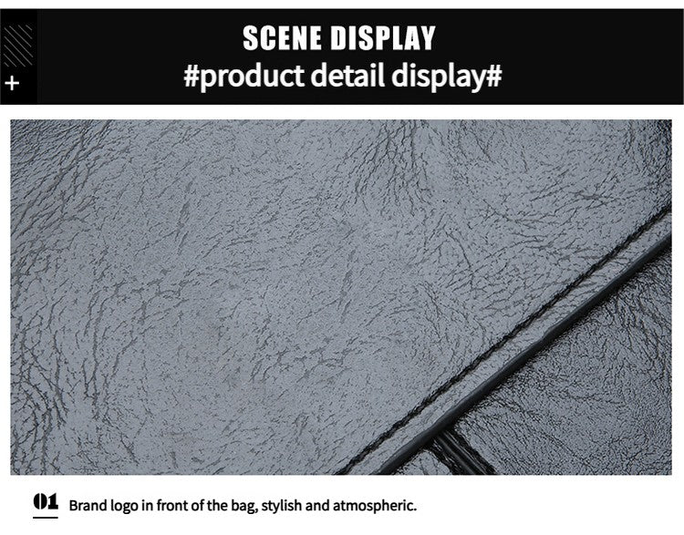 Men Shoulder Bags For IPAD Leather Business Handbag Men Messenger Bag Large Side Sling Bag Fashion Man Crossbody Bag